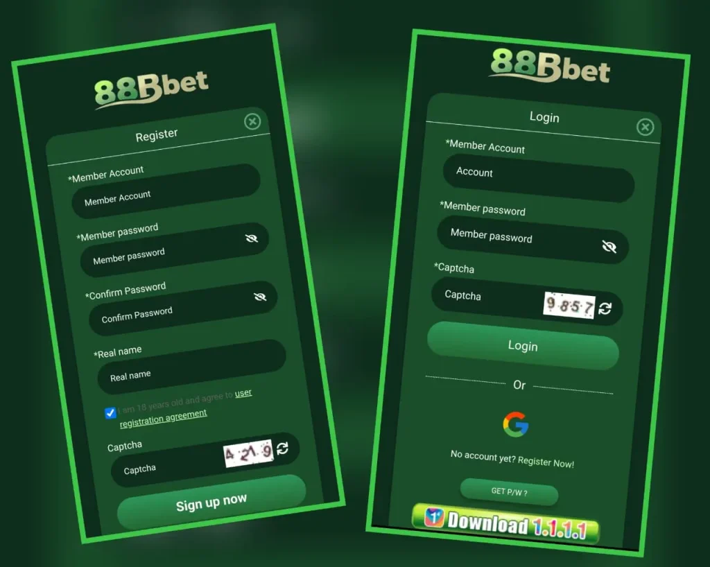 88bbet game registration